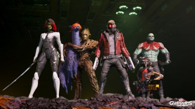 Ролик о дизайне персонажей Marvel's Guardians of the Galaxy