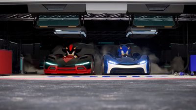 Синий еж обзаведется колесами в Team Sonic Racing