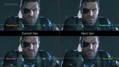 Сравнение графики Metal Gear Solid V: Ground Zeroes на разных консолях