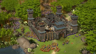 Свежий геймплей стратегии Stronghold: Warlords – целых тридцать минут