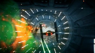 Трейлер битвы истребителей в Star Wars Battlefront II