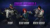 Веном, Черная Вдова и Зимний Солдат в Marvel vs. Capcom: Infinite