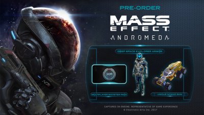 Видео бонусов предзаказа Mass Effect: Andromeda