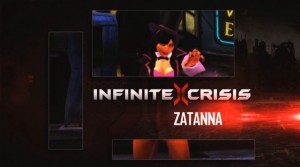 Затанна в рядах бойцов Infinite Crisis