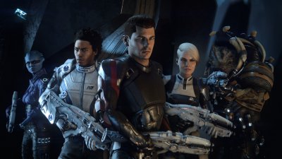 Знакомимся с отрядом героя Mass Effect: Andromeda