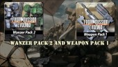 Wanzer Pack 2 and Weapon Pack 1 DLCs