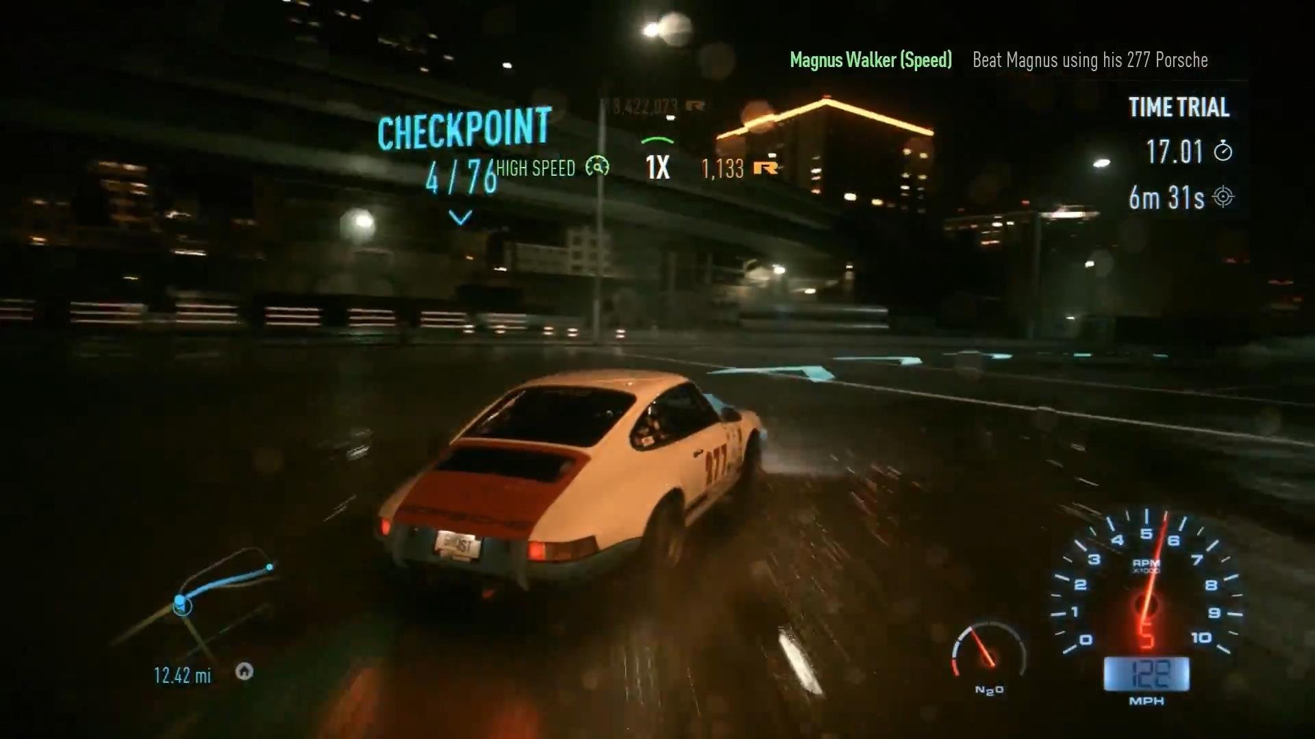 Выйти скорость. NFS Checkpoint.