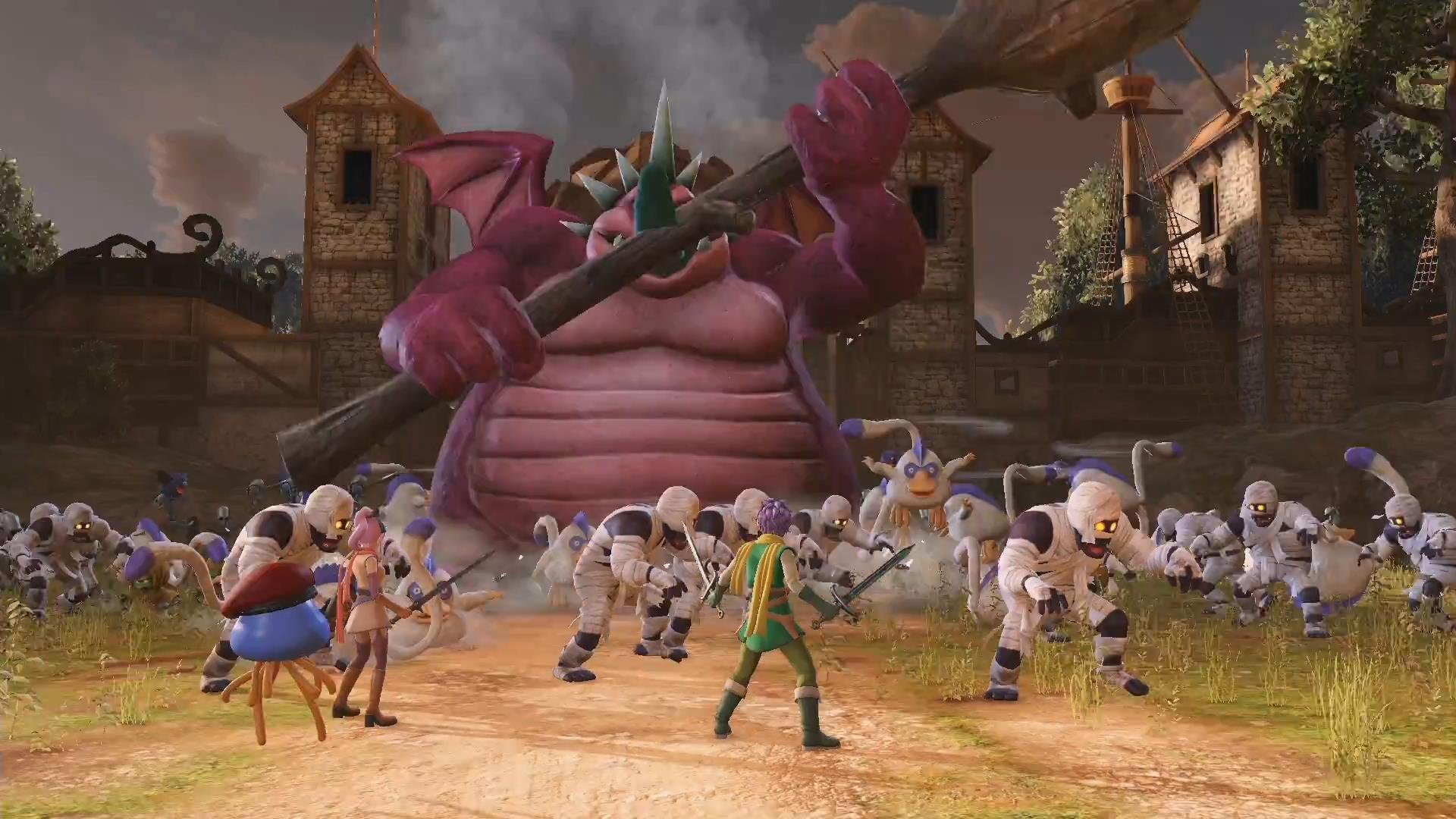 Просмотр видео-ролика Debut Trailer к игре Dragon Quest Heroes II. 
