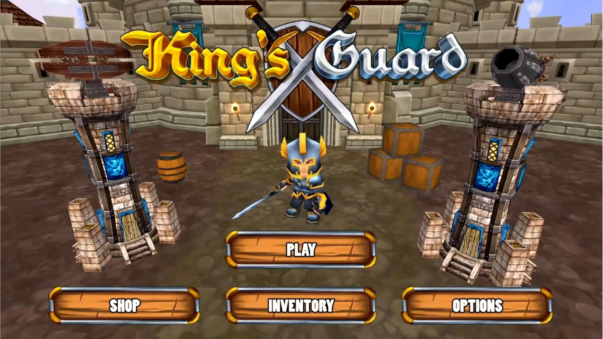 King gaming. King's Guard td. North Guard игра. Хэккет Сквори игра. Td игра главное меню телефон.