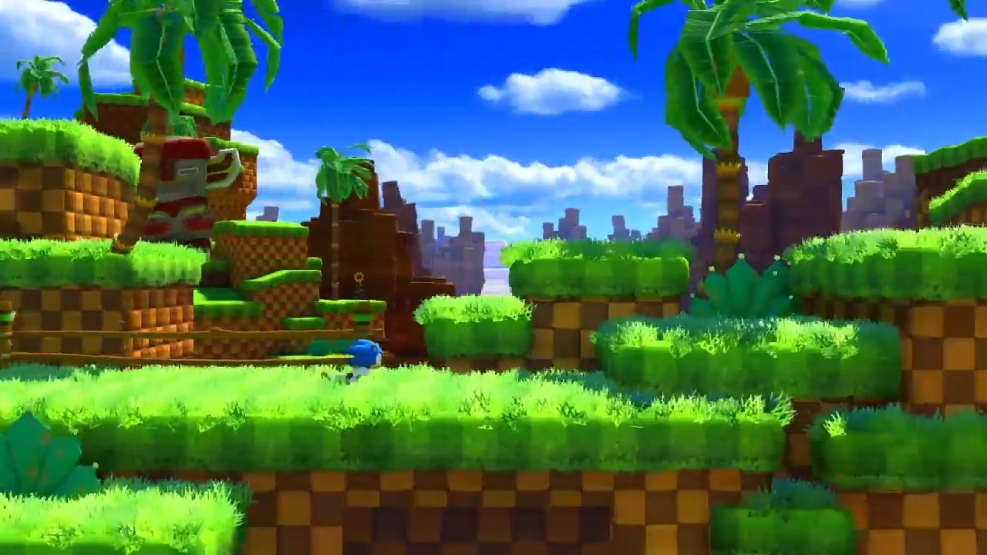 Classic Sonic - Green Hill Zone Gameplay - Sonic Forces видео, смотреть  онлайн, скачать