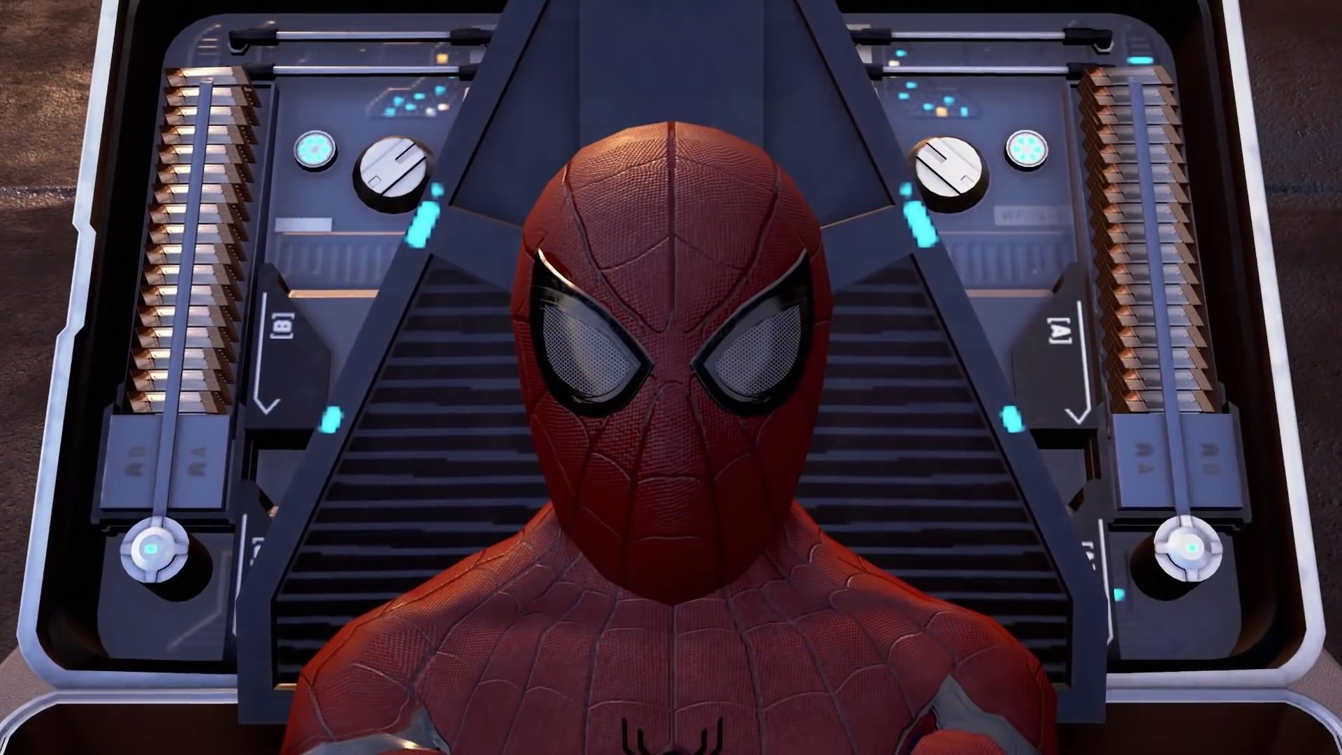 Игры возвращения домой. Человек-паук Возвращение домой. Spider man Homecoming игра. Человек паук на ПС 4 ВР. Spider-man: Homecoming VR игра.
