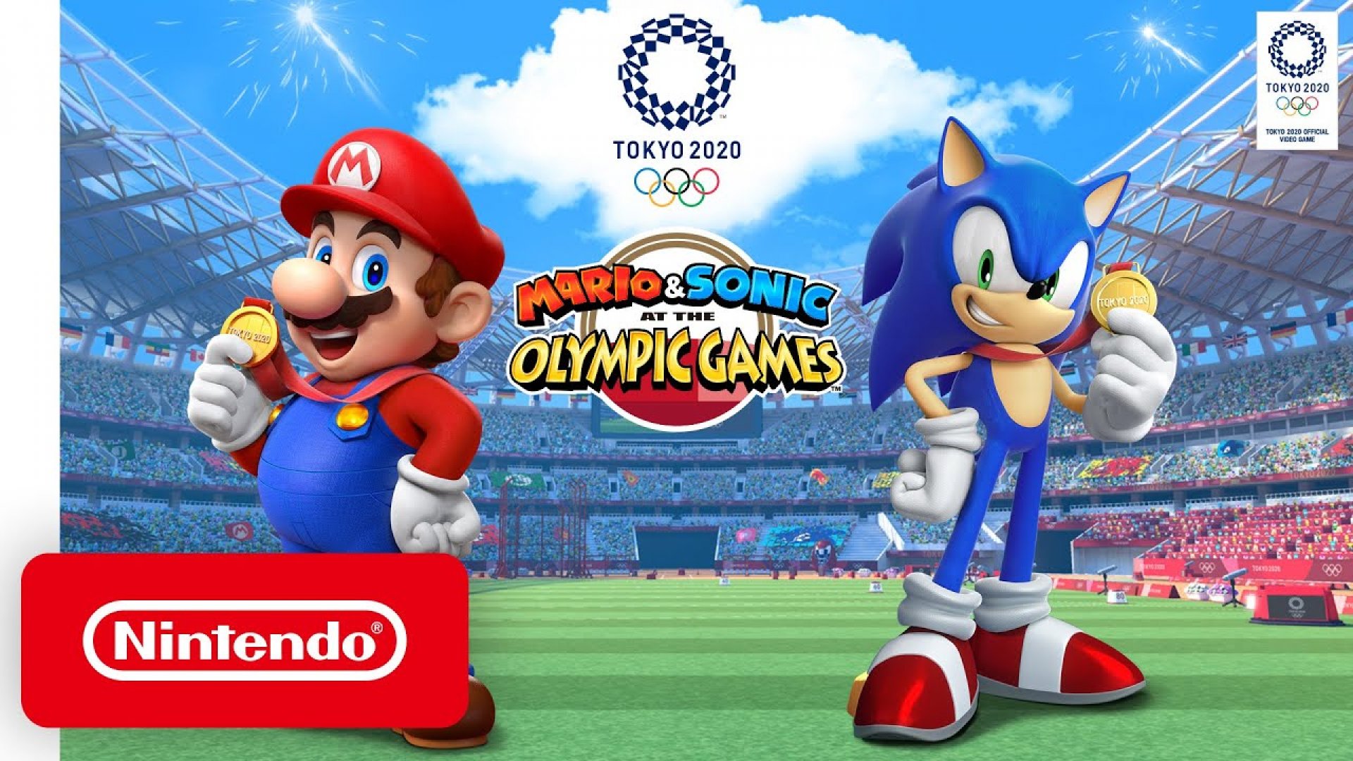 Launch Trailer - Mario & Sonic at the Olympic Games Tokyo 2020 видео,  смотреть онлайн, скачать