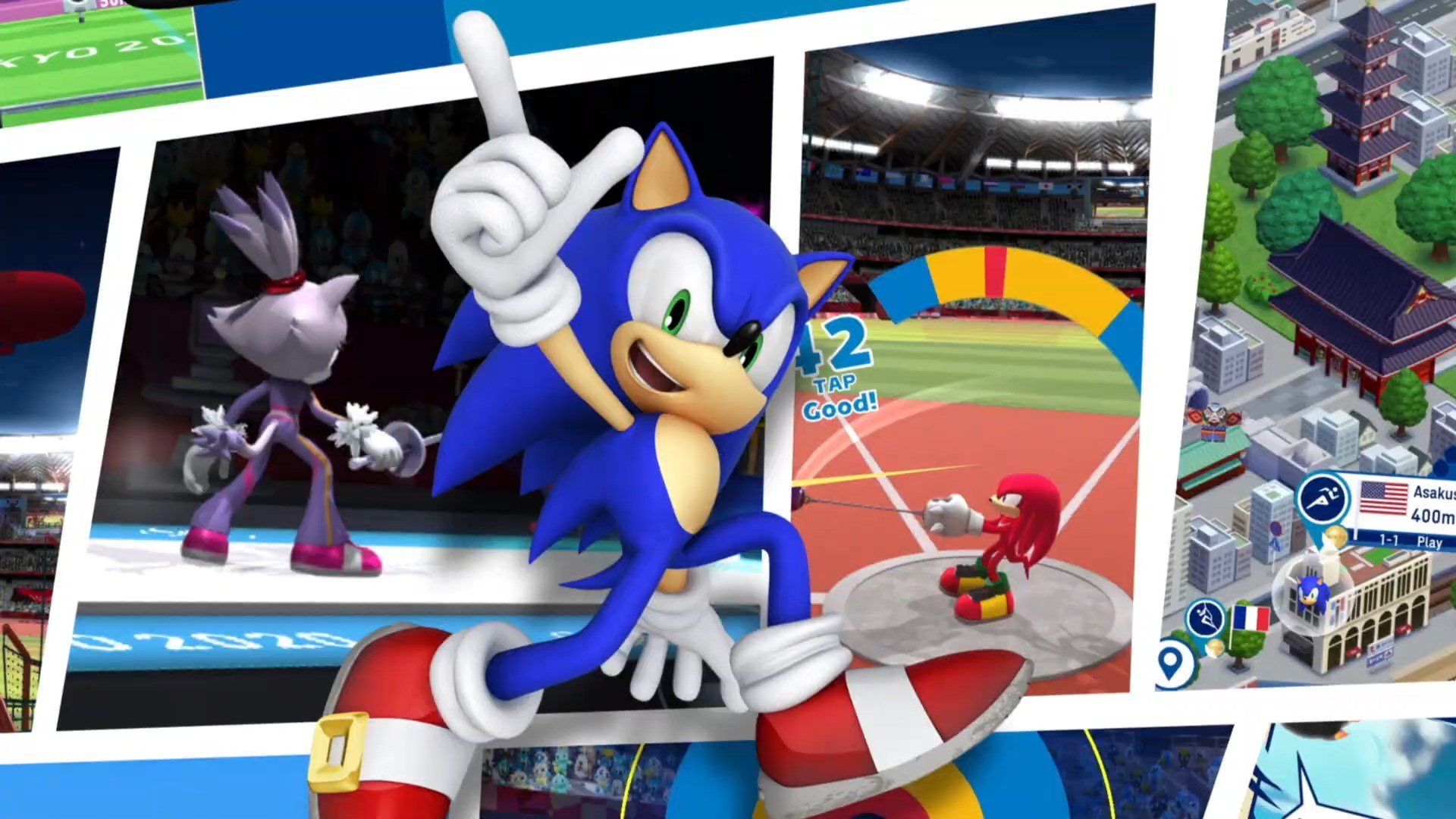 Sonic at the olympic games tokyo 2020